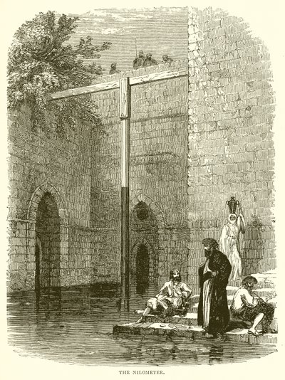 مقياس النيل بواسطة مدرسة اللغة الإنجليزية