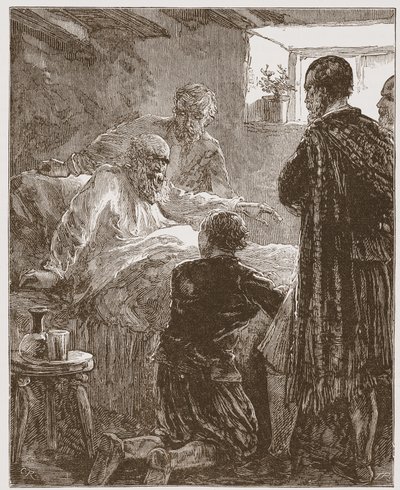 العظة القديمة للمؤمنين ، توضيح من تاريخ البروتستانتية بقلم جيمس أيتكين ويلي (1808-1890) ، حانة. 1878 بواسطة مدرسة اللغة الإنجليزية
