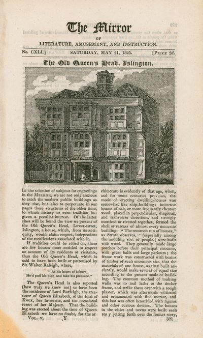 رئيس أولد كوينز ، Islington بواسطة مدرسة اللغة الإنجليزية