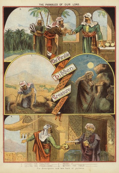 أمثال المسيح: مثل الكنز الخفي (كروموليثو) بواسطة مدرسة اللغة الإنجليزية