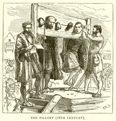 The Pillory (القرن السادس عشر) بواسطة مدرسة اللغة الإنجليزية