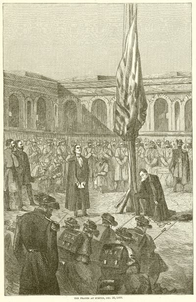 الصلاة في سمتر ، 26 ديسمبر 1860 بواسطة مدرسة اللغة الإنجليزية