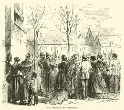 البروسيون في فرساي ، يناير 1871 بواسطة مدرسة اللغة الإنجليزية