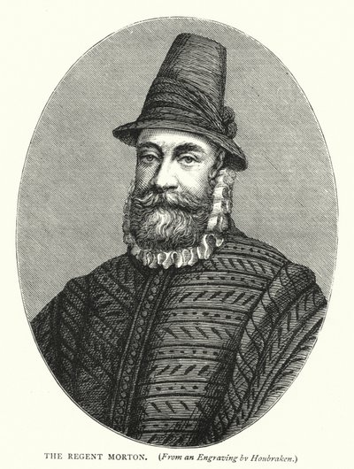 The Regent Morton (engraving) بواسطة مدرسة اللغة الإنجليزية