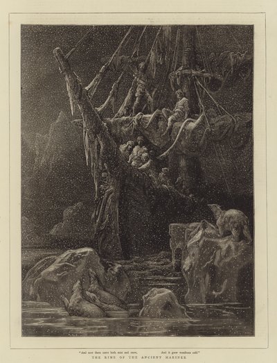 The Rime of the Ancient Mariner (engraving) بواسطة مدرسة اللغة الإنجليزية