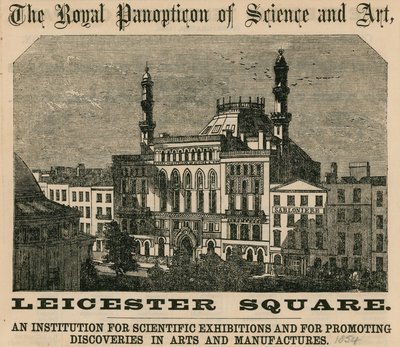 The Panopticon الملكي للعلوم والفنون ، ليستر سكوير ، لندن بواسطة مدرسة اللغة الإنجليزية
