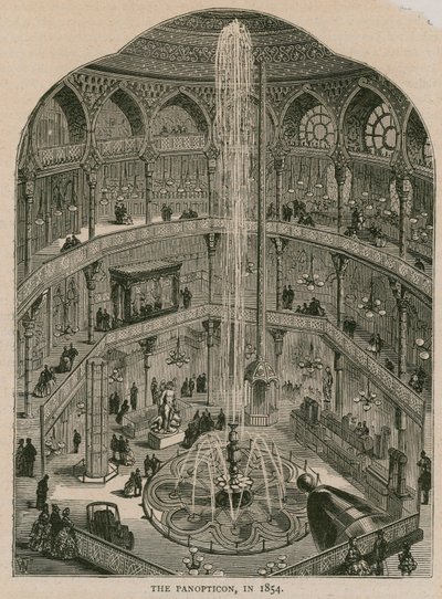 The Panopticon الملكي للعلوم والفنون ، ليستر سكوير ، لندن بواسطة مدرسة اللغة الإنجليزية