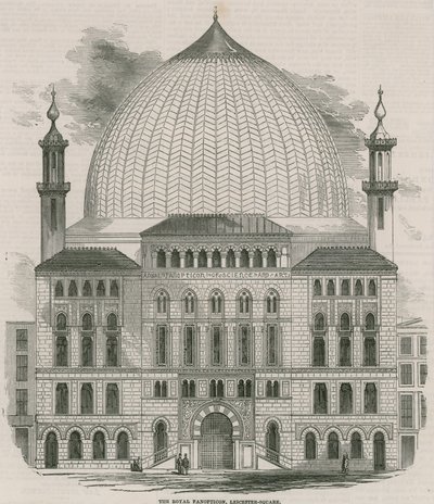 The Panopticon الملكي للعلوم والفنون ، ليستر سكوير ، لندن بواسطة مدرسة اللغة الإنجليزية
