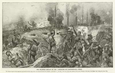 الاستغلال الرائع للكنديين في Passchendaele Ridge ، الحرب العالمية الأولى بواسطة مدرسة اللغة الإنجليزية