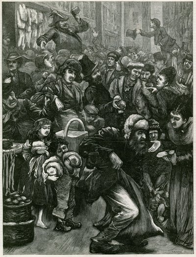 أسئلة التداول يوم الأحد - رسم تخطيطي في Petticoat Lane بواسطة مدرسة اللغة الإنجليزية