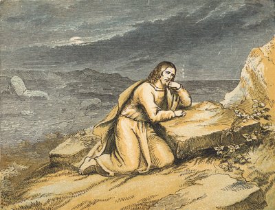 الإغراء (النقش الملون) بواسطة مدرسة اللغة الإنجليزية