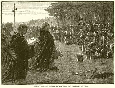 خدمة عيد الشكر في مجال Agincourt بواسطة مدرسة اللغة الإنجليزية