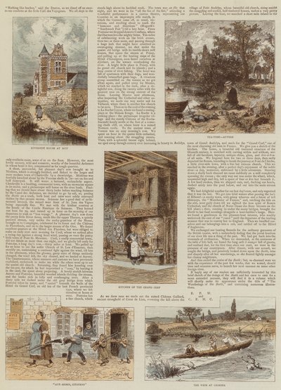 The Wanderings of the Beetle (colour litho) بواسطة مدرسة اللغة الإنجليزية