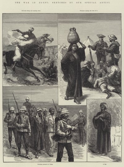 الحرب في مصر (نقش) بواسطة مدرسة اللغة الإنجليزية