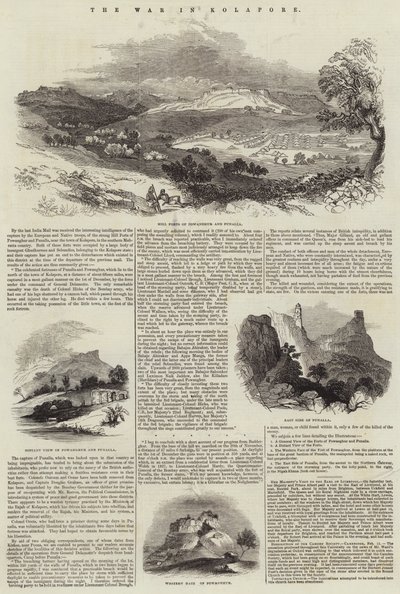 The War in Kolapore (engraving) بواسطة مدرسة اللغة الإنجليزية
