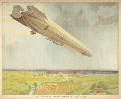 زيبلين الثالث. المنطاد الألماني في رحلة كاملة. لندن: إرنست نيستر ، [1912] بواسطة مدرسة اللغة الإنجليزية