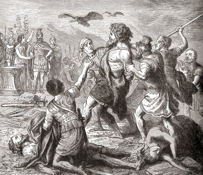 القبض على Teutobochus ، العملاق الأسطوري وملك الجرمان ، من حانة Ward and Lock