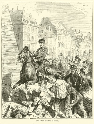 أول ألماني في باريس ، فبراير 1871 بواسطة مدرسة اللغة الإنجليزية