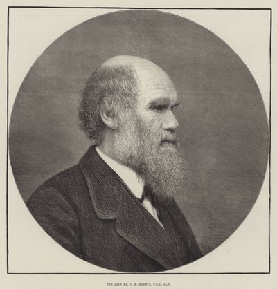 الراحل السيد CR Darwin، FRS، LLD بواسطة مدرسة اللغة الإنجليزية