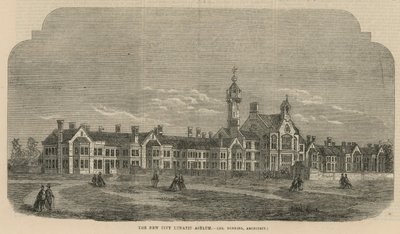 المدينة الجديدة Lunatic Asylum بواسطة مدرسة اللغة الإنجليزية