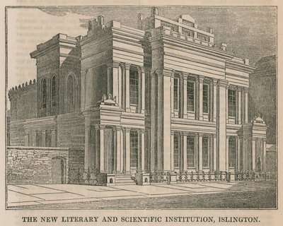 المعهد الأدبي والعلمي الجديد ، Islington ، لندن بواسطة مدرسة اللغة الإنجليزية