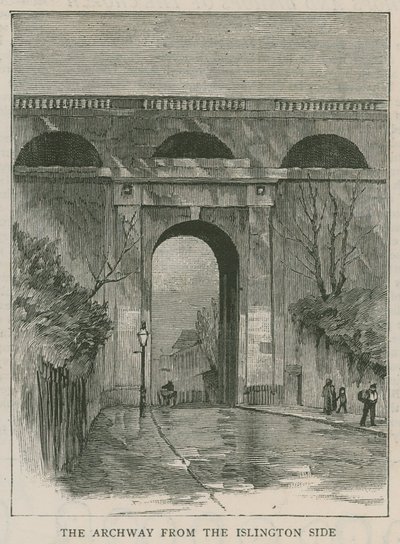 السور الجديد لمكافحة الانتحار في Highgate Archway: الممر من جانب Islington بواسطة مدرسة اللغة الإنجليزية
