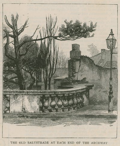السور الجديد لمكافحة الانتحار في Highgate Archway: الدرابزين القديم في كل نهاية من الممر بواسطة مدرسة اللغة الإنجليزية
