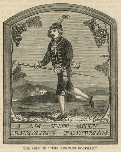 علامة The Running Footman بواسطة مدرسة اللغة الإنجليزية