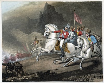 The victories of the Duke of Wellington (from the plates of R. Westall), London, ed. Thomas Davidson بواسطة مدرسة اللغة الإنجليزية