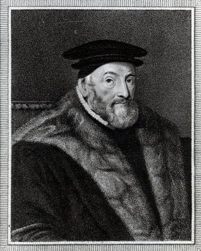توماس أودلي ، البارون الأول أودلي من والدن (c.1488–1544) بواسطة مدرسة اللغة الإنجليزية