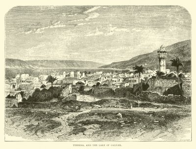 طبريا وبحيرة الجليل بواسطة مدرسة اللغة الإنجليزية
