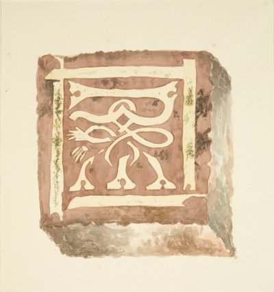 Tile from the floor of Bristol Cathedral بواسطة مدرسة اللغة الإنجليزية