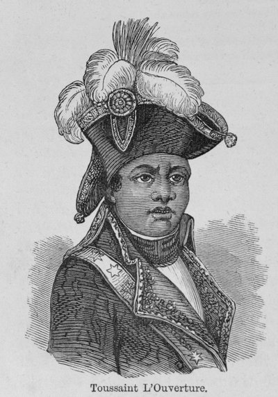 توسان لوفرتور (c.1743-1803) ، من "الماضي والحاضر في سانتو دومينغو" بقلم صامويل هازارد ، الحانة. عام 1873 بواسطة مدرسة اللغة الإنجليزية