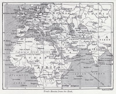 طرق التجارة من الشرق (ليثو) بواسطة مدرسة اللغة الإنجليزية
