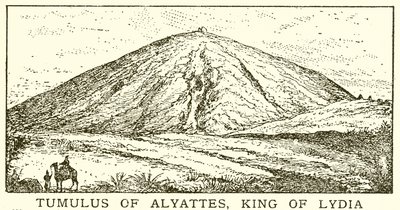 Tumulus من Alyattes ، ملك ليديا بواسطة مدرسة اللغة الإنجليزية