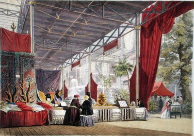 تركيا رقم 1 ، من "صور ديكنسون الشاملة للمعرض الكبير لعام 1851" ، المنشور عام 1854 (حجر ليثو ملون) بواسطة مدرسة اللغة الإنجليزية