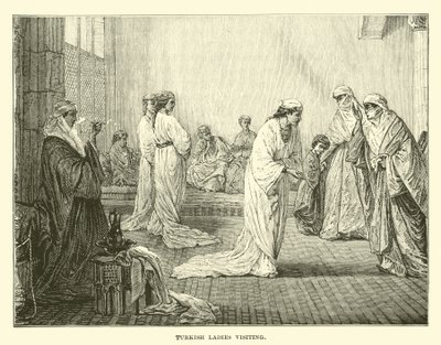 زيارة السيدات الأتراك بواسطة مدرسة اللغة الإنجليزية