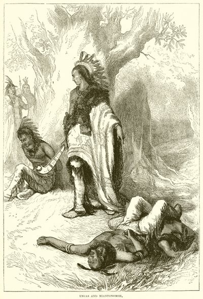 Uncas و Miantonomoh بواسطة مدرسة اللغة الإنجليزية