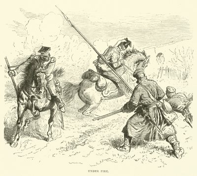 تحت النار ، سبتمبر 1870 بواسطة مدرسة اللغة الإنجليزية