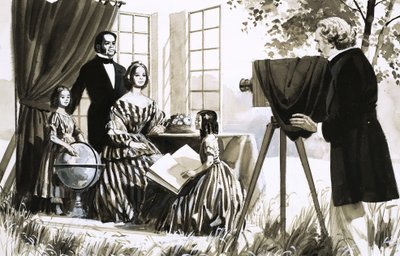 عائلة مجهولة الهوية يتم تصويرها بواسطة مدرسة اللغة الإنجليزية