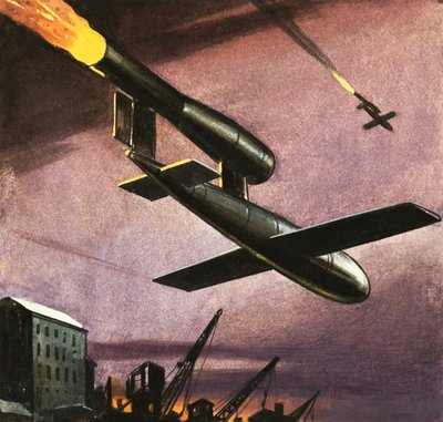 V1 Rocket Doodlebug بواسطة مدرسة اللغة الإنجليزية