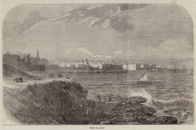 View of Cadiz (engraving) بواسطة مدرسة اللغة الإنجليزية