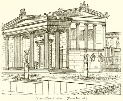 عرض Erechtheium بواسطة مدرسة اللغة الإنجليزية
