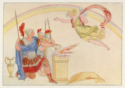 Aeneid فيرجيل: ظهور قزحية لـ Turnus (لون ليثو) بواسطة مدرسة اللغة الإنجليزية