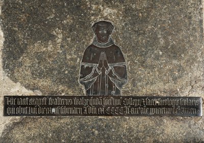 والتر ويك ، c.1451-52 (نحاسي) بواسطة مدرسة اللغة الإنجليزية