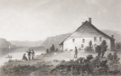 مقر واشنطن بالقرب من نيوبورج ، من "معرض الصور التاريخية" ، تم نشره عام 1880 بواسطة مدرسة اللغة الإنجليزية