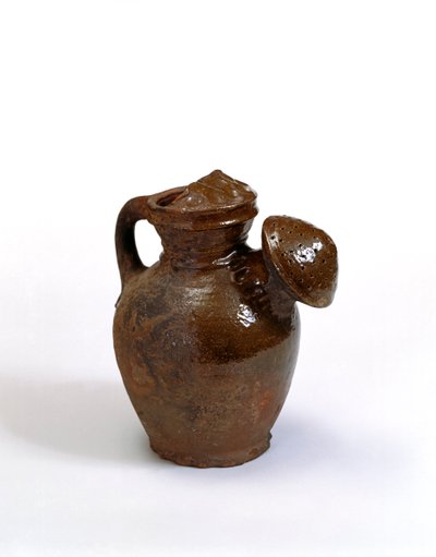 وعاء الري ، c.1600 (الفخار المزجج) بواسطة مدرسة اللغة الإنجليزية