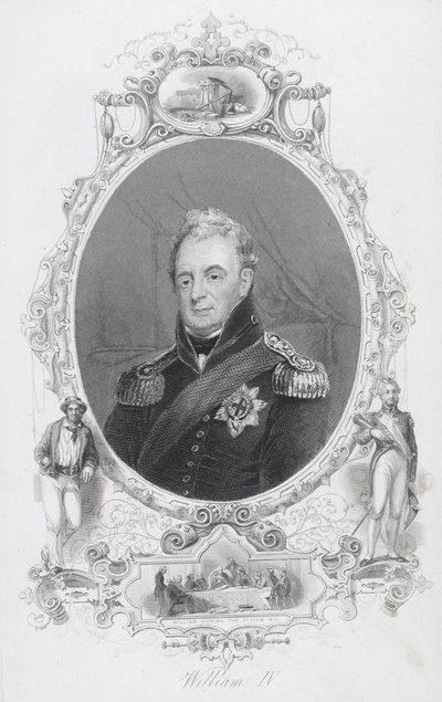 وليام الرابع (1765-1837) ملك بريطانيا العظمى وأيرلندا وهانوفر بواسطة مدرسة اللغة الإنجليزية
