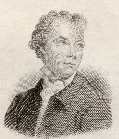 وليام جوليوس ميكل ، من "قاموس كراب التاريخي" ، نُشر عام 1825 بواسطة مدرسة اللغة الإنجليزية
