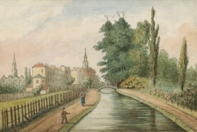 وليام ووك ، كانونبيري ، 1840 (مرحاض على ورق) بواسطة مدرسة اللغة الإنجليزية